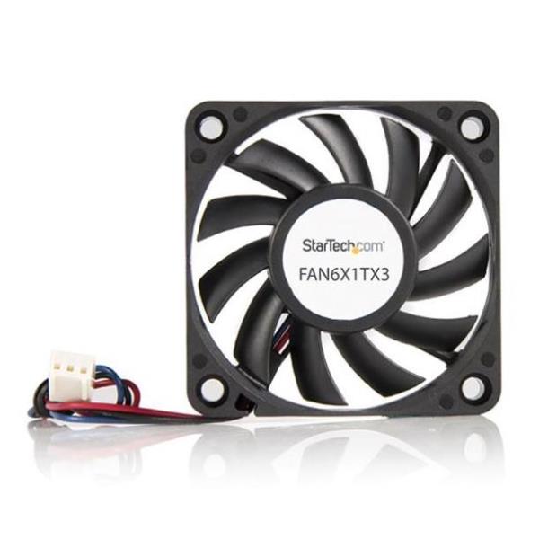 Ventola PC Startech 60x10mm Raffreddamento Nero - immagine 3