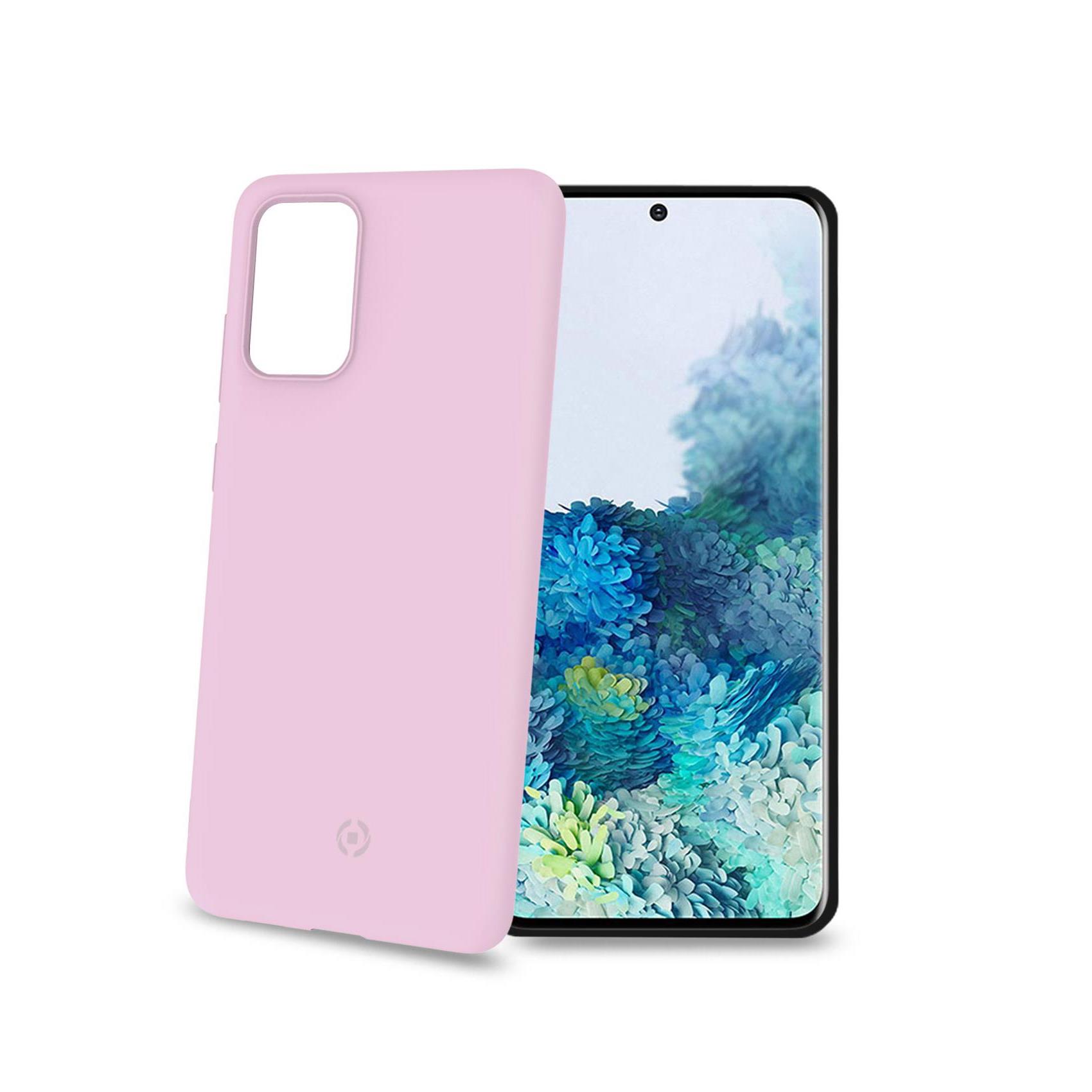 Cover Celly FEELING per Samsung Galaxy S20+ Rosa in Silicone - immagine 8