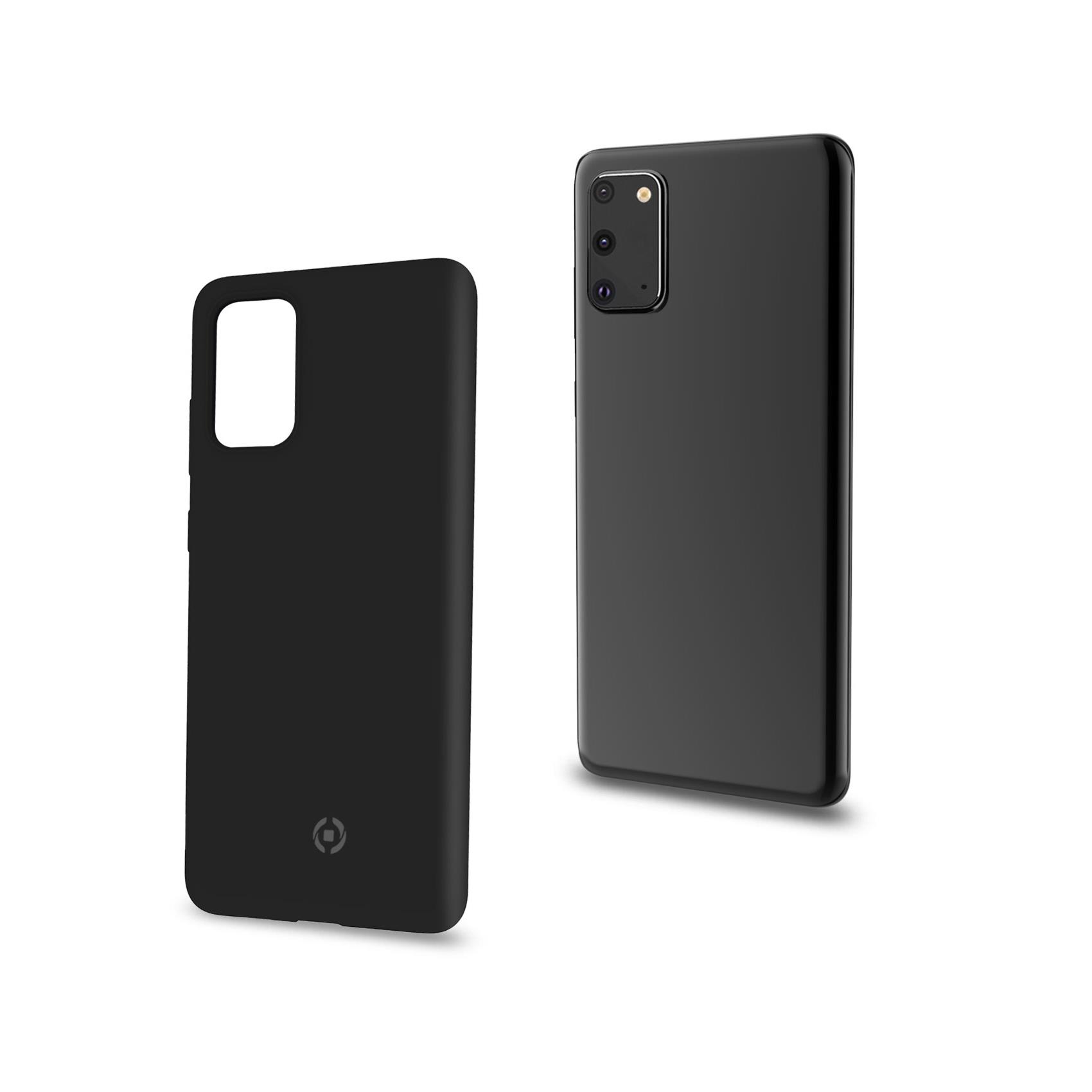 Cover Celly FEELING per Samsung Galaxy S20 in Silicone Nero - immagine 2