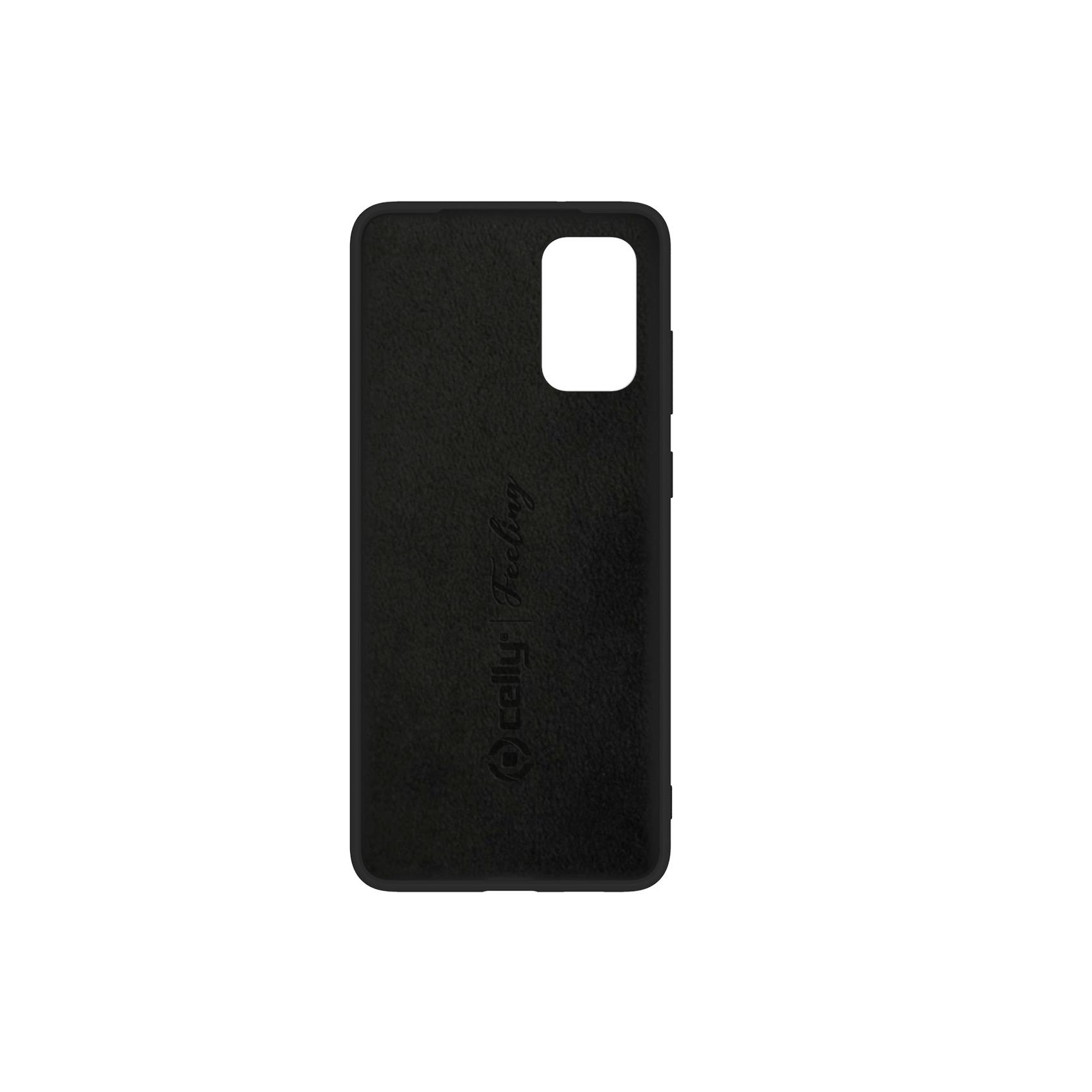 Cover Celly FEELING per Samsung Galaxy S20 in Silicone Nero - immagine 8