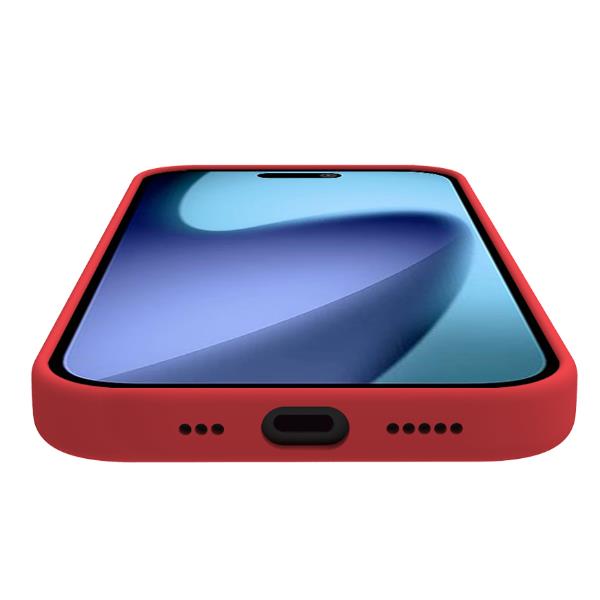 Cover Celly FEELINGMAG per iPhone 17 in TPU Rosso - immagine 3