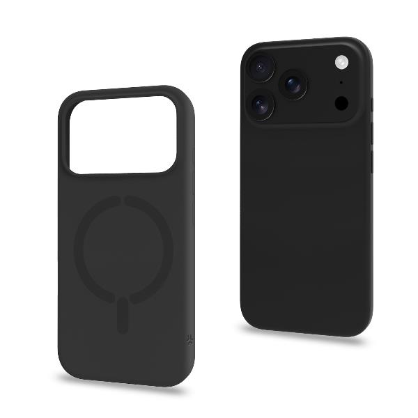 Cover Celly FEELINGMAG per iPhone 17 Pro in TPU Nero - immagine 5