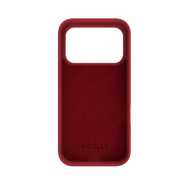 Cover Celly FEELINGMAG per iPhone 17 Pro in TPU Rosso - immagine 2