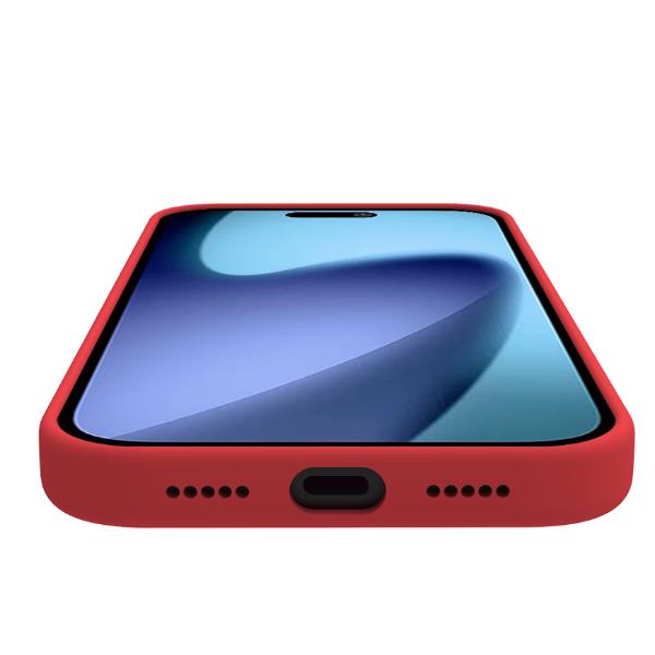 Cover Celly FEELINGMAG per iPhone 17 Pro in TPU Rosso - immagine 5
