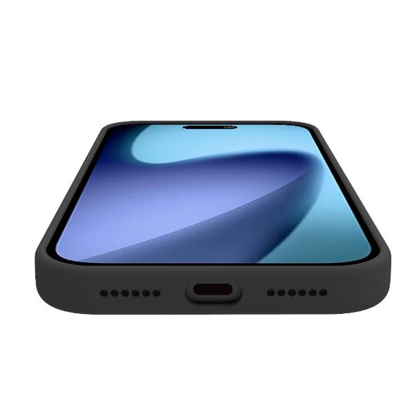 Cover iPhone 17 Pro Max Celly FEELINGMAG in TPU Nero - immagine 3