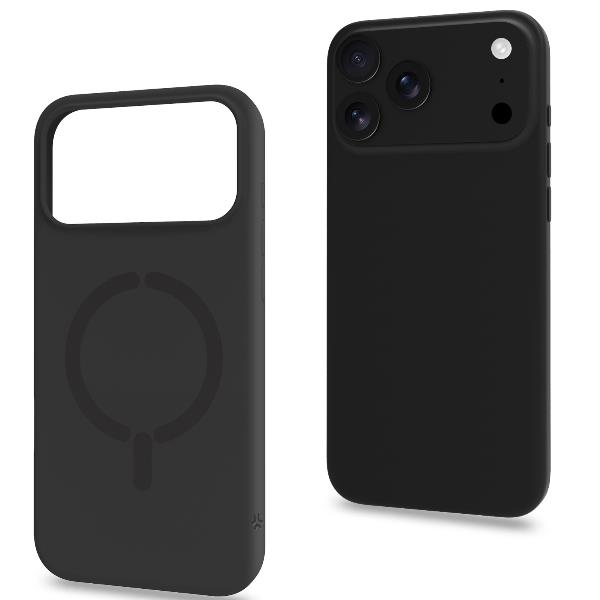 Cover iPhone 17 Pro Max Celly FEELINGMAG in TPU Nero - immagine 5