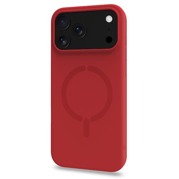 Cover iPhone 17 Pro Max Celly FEELINGMAG in TPU Rosso - immagine 3