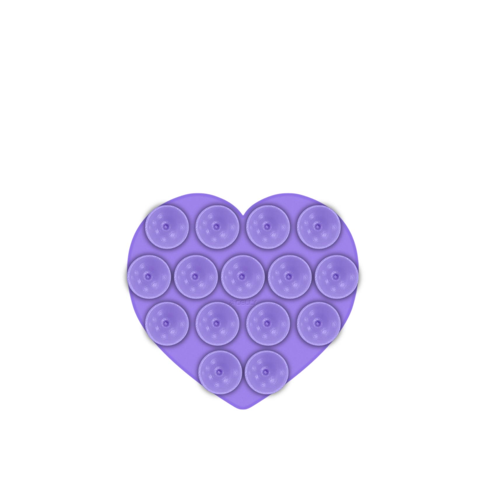 Ventosa per Smartphone Celly FixHeart Viola - immagine 5