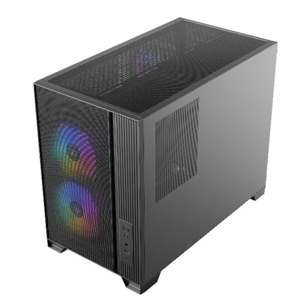 Cabinet Antec FLUXM Mini-Tower Nero - immagine 2