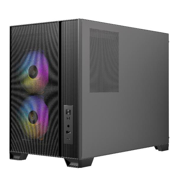 Cabinet Antec FLUXM Mini-Tower Nero - immagine 4