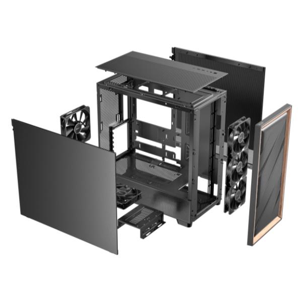 Cabinet Mid-Tower Antec Flux Silent Edition Nero - immagine 6