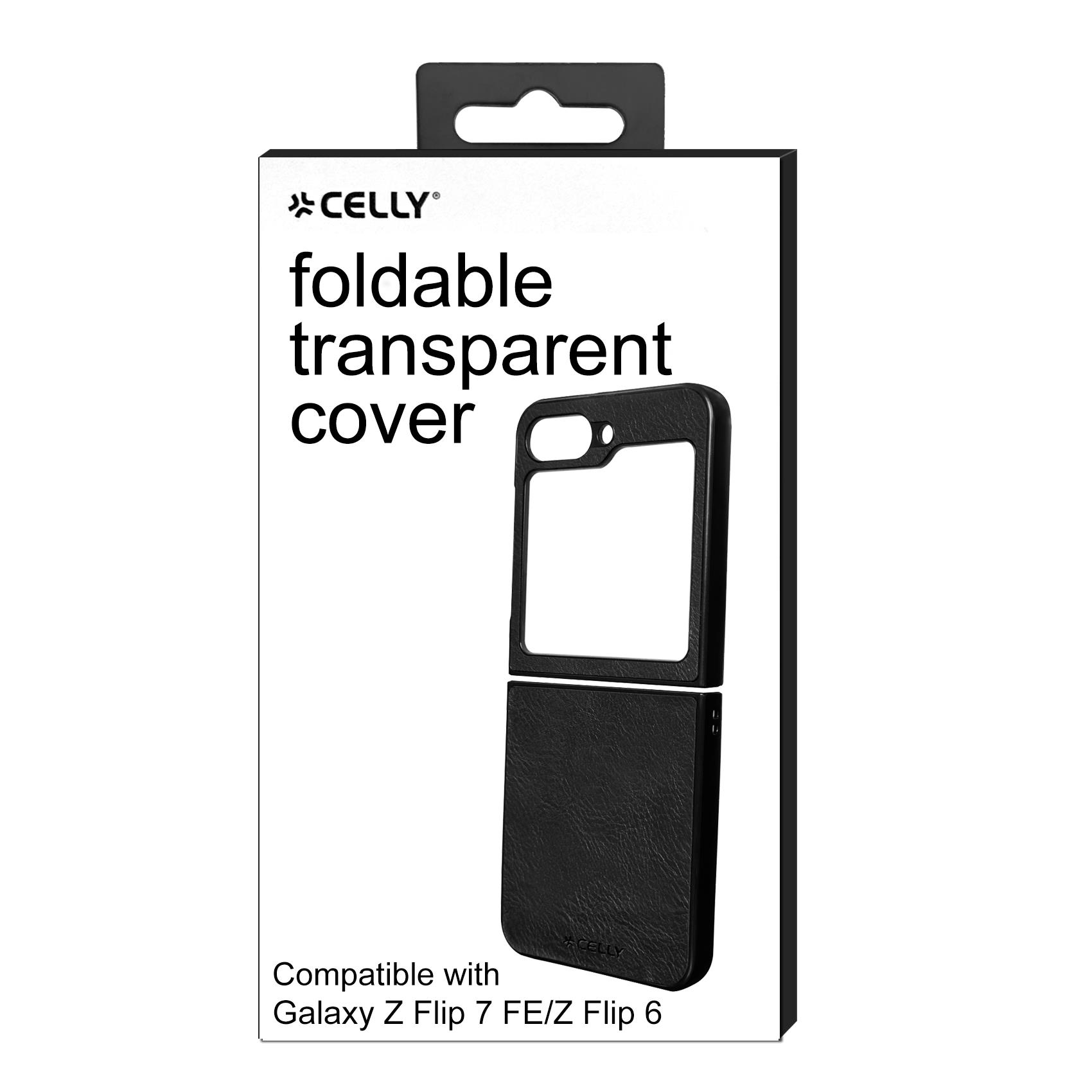 Cover Celly Folding per Samsung Galaxy Z Flip 6/7 FE/Enterprise Edition - immagine 5
