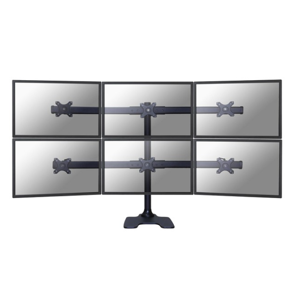 Supporto Monitor Neomounts FPMA-D700DD6 per 6 Schermi fino a 27" e 48kg - immagine 3