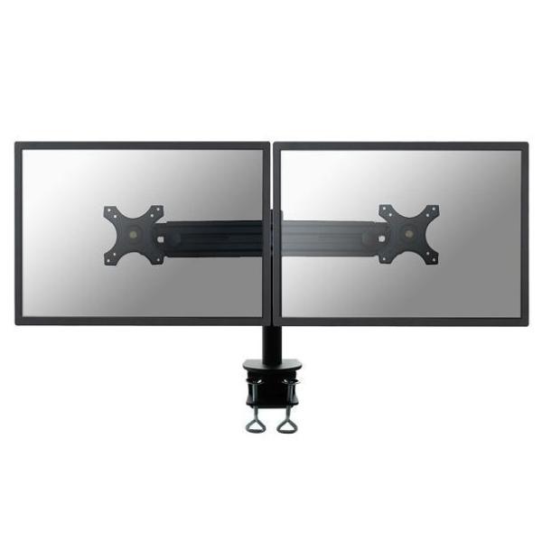 Staffa Monitor Neomounts FPMA-D700D per 2 Schermi fino a 27" Montaggio Scrivania - immagine 2