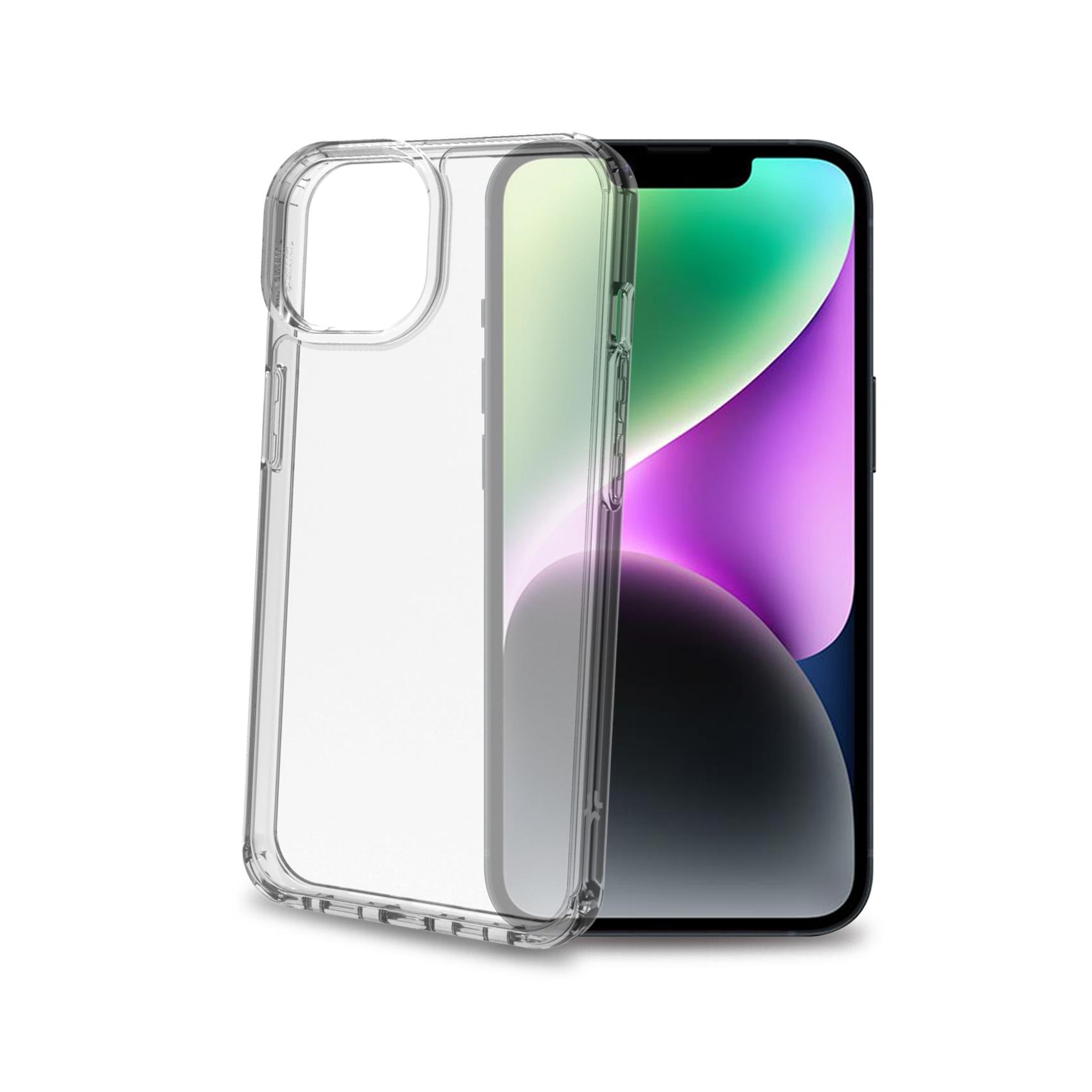 Cover iPhone 14 Celly Freedom Case Trasparente con Laccio - immagine 10