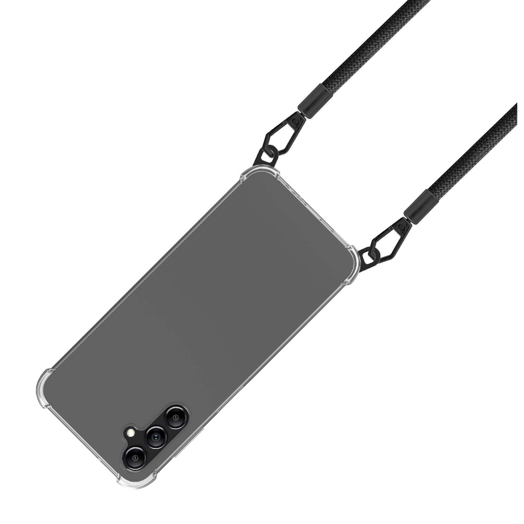 Cover Smartphone Celly Freedom Case per Samsung A14 4G/5G Trasparente - immagine 4