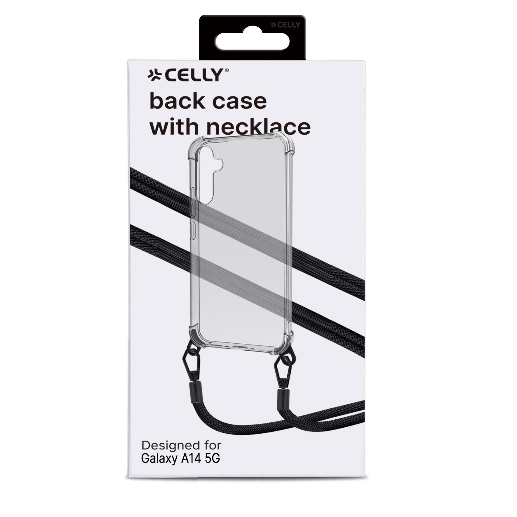 Cover Smartphone Celly Freedom Case per Samsung A14 4G/5G Trasparente - immagine 9