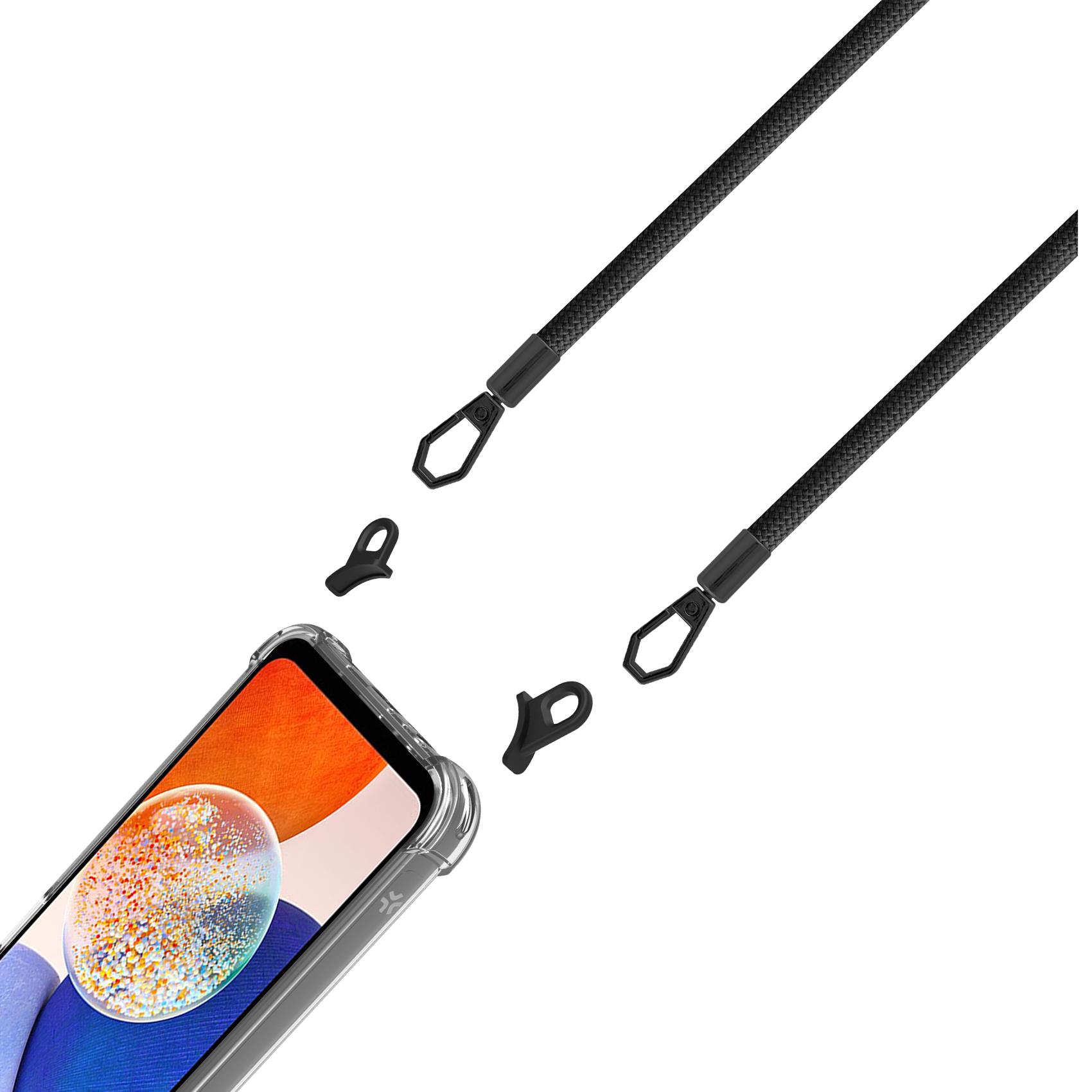 Cover Smartphone Celly Freedom Case per Samsung A14 4G/5G Trasparente - immagine 10