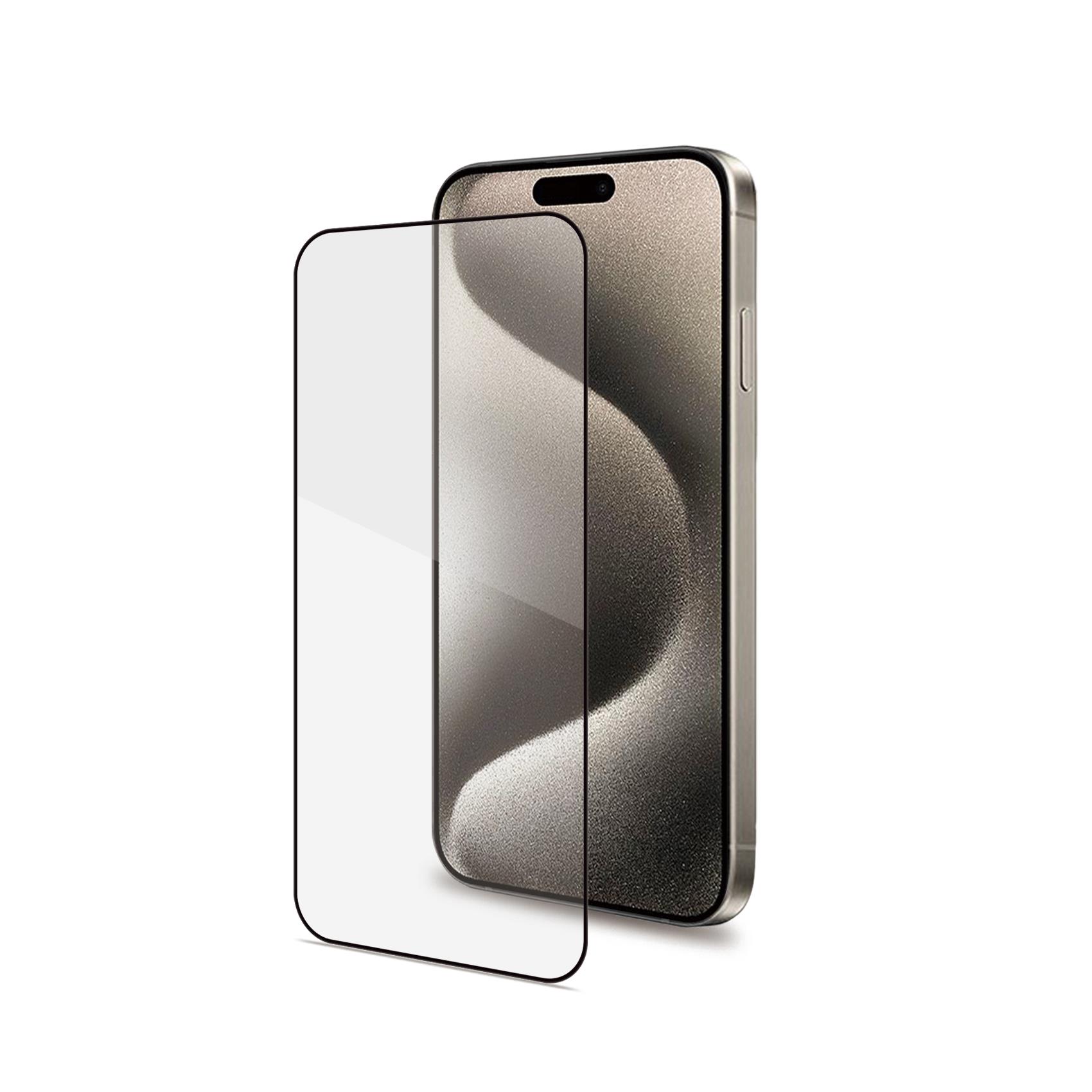 Proteggi Schermo Celly Full Glass per Apple iPhone 16 Pro - immagine 5