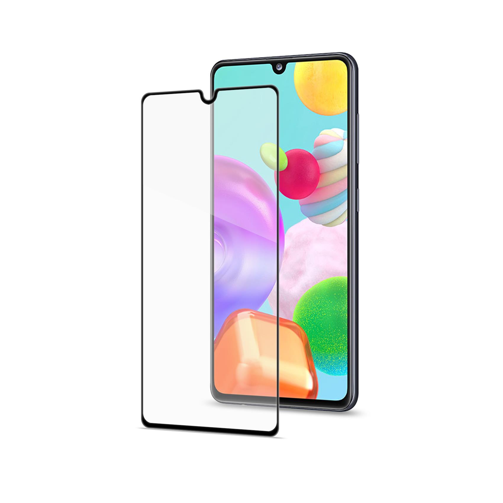 Proteggi Schermo Celly Full Glass per Samsung Galaxy A41 Vetro Temperato - immagine 3