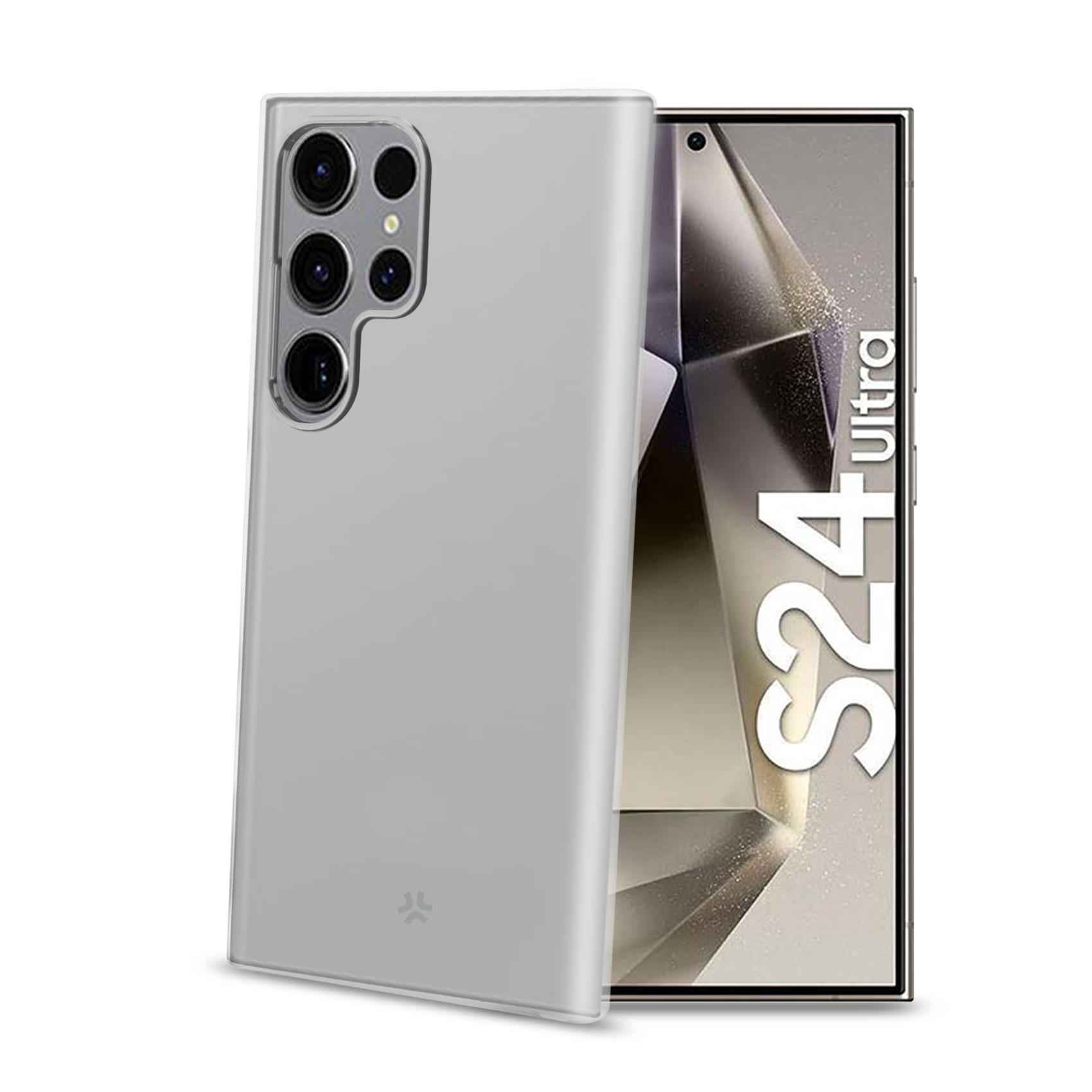 Cover Smartphone Celly GELSKIN per Samsung Galaxy S24 Ultra 5G Trasparente - immagine 6