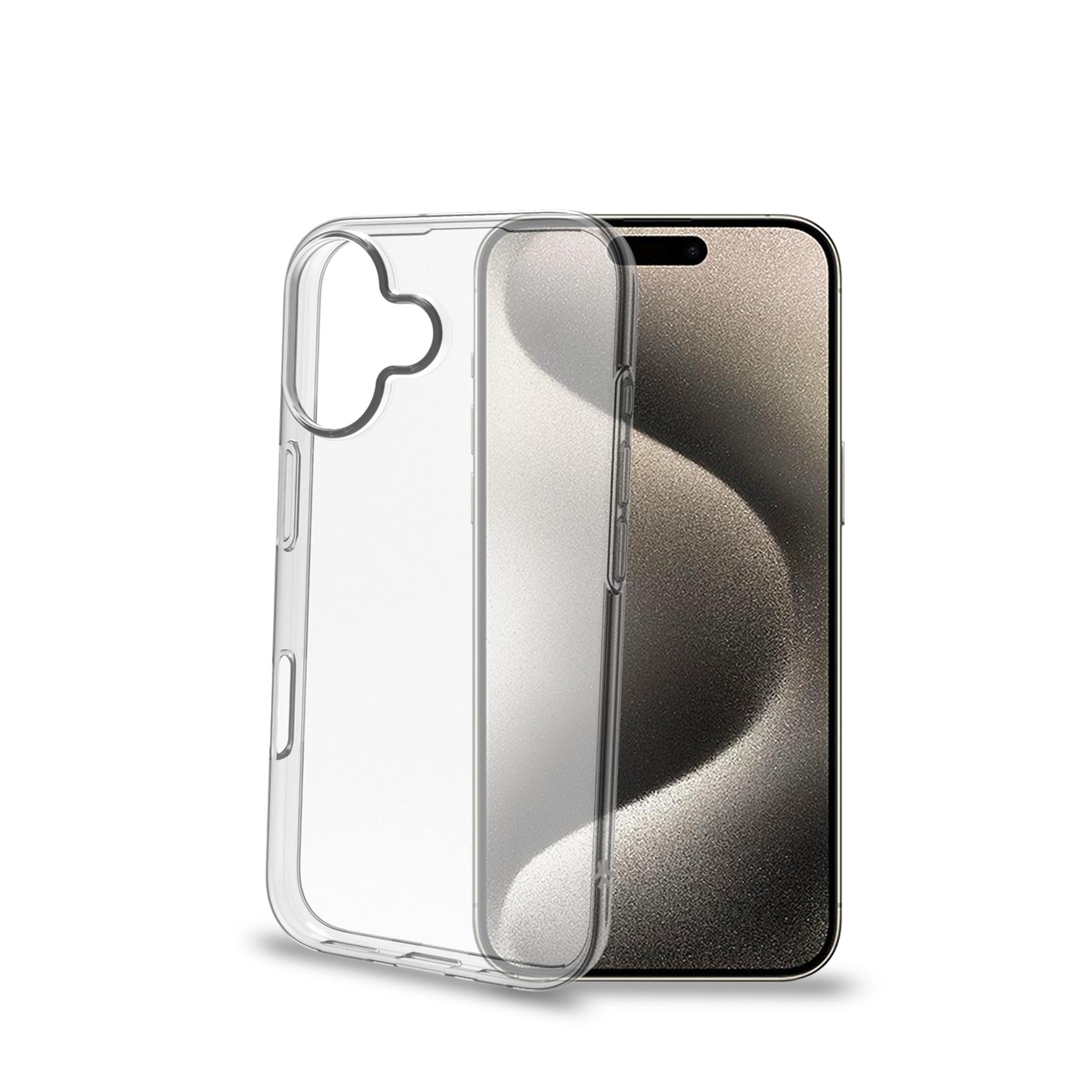 Cover Celly GELSKIN Trasparente per Apple iPhone 16 - immagine 2
