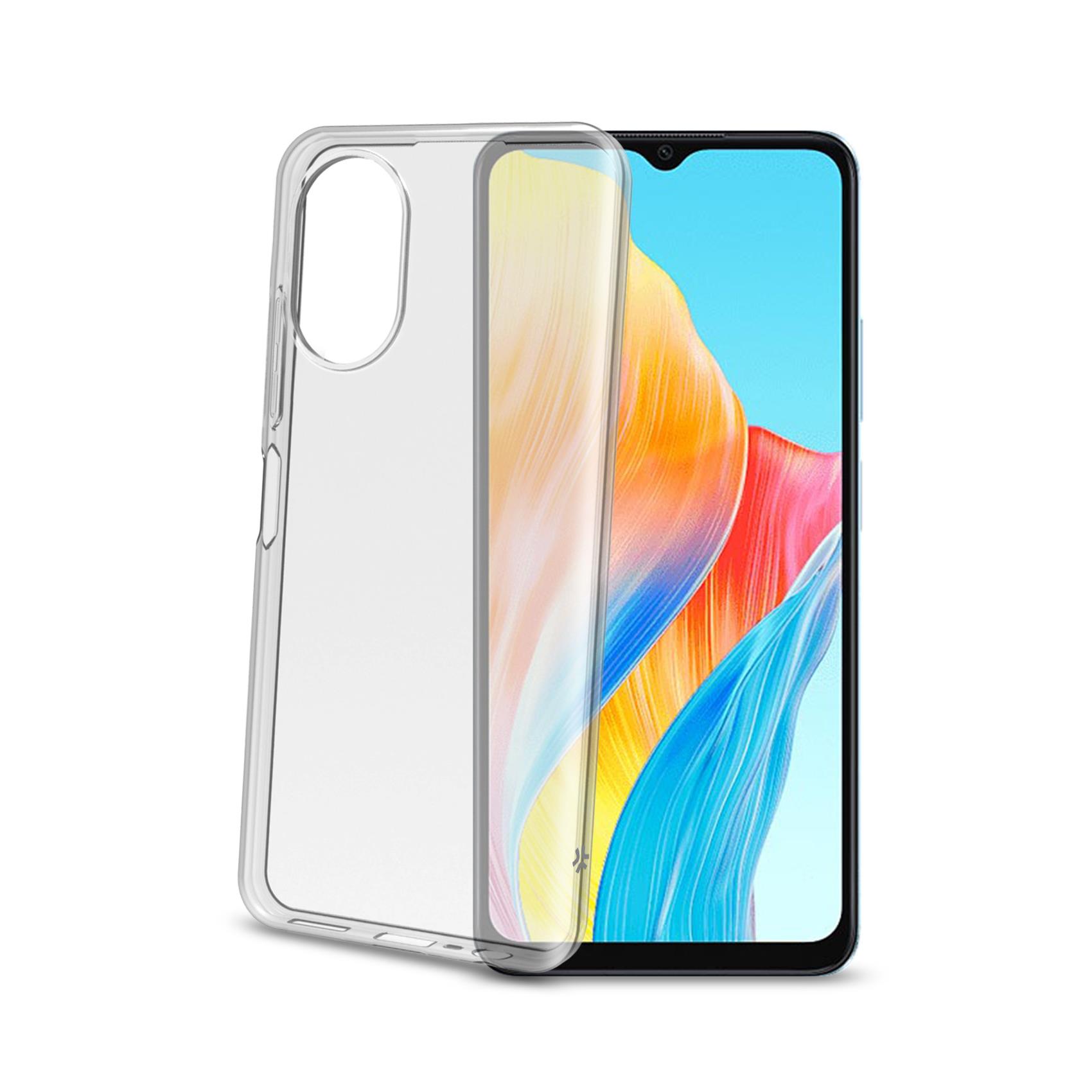 Cover Smartphone Celly GELSKIN Trasparente per Oppo A18 e A38 - immagine 5