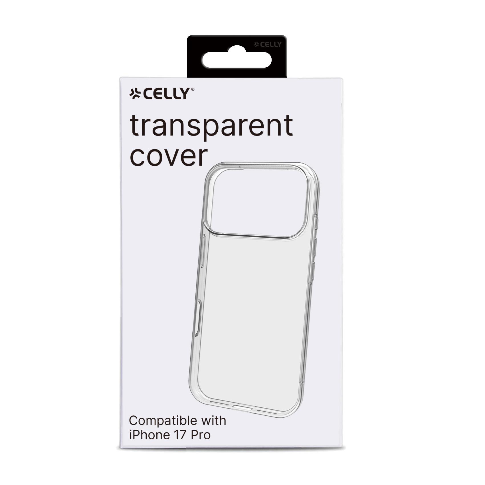 Cover Celly GELSKIN Trasparente per iPhone 17 Pro - immagine 4