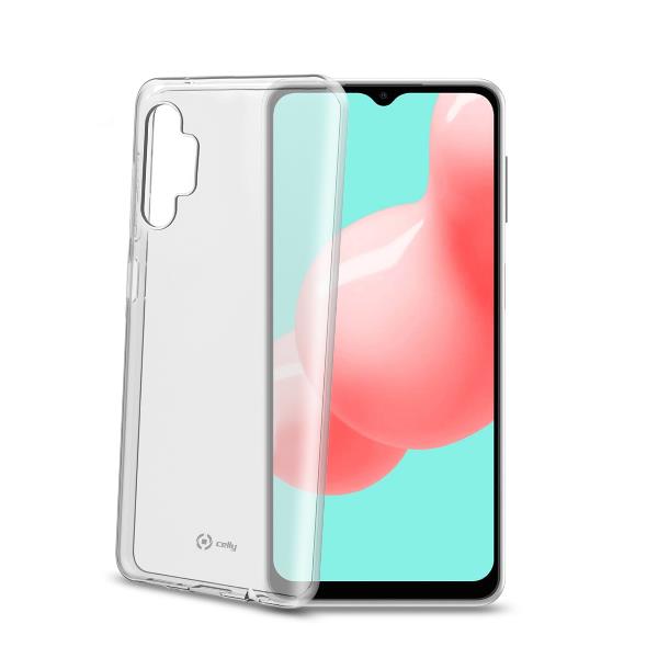 Cover Smartphone Celly GELSKIN per Samsung Galaxy A32 5G Trasparente - immagine 3