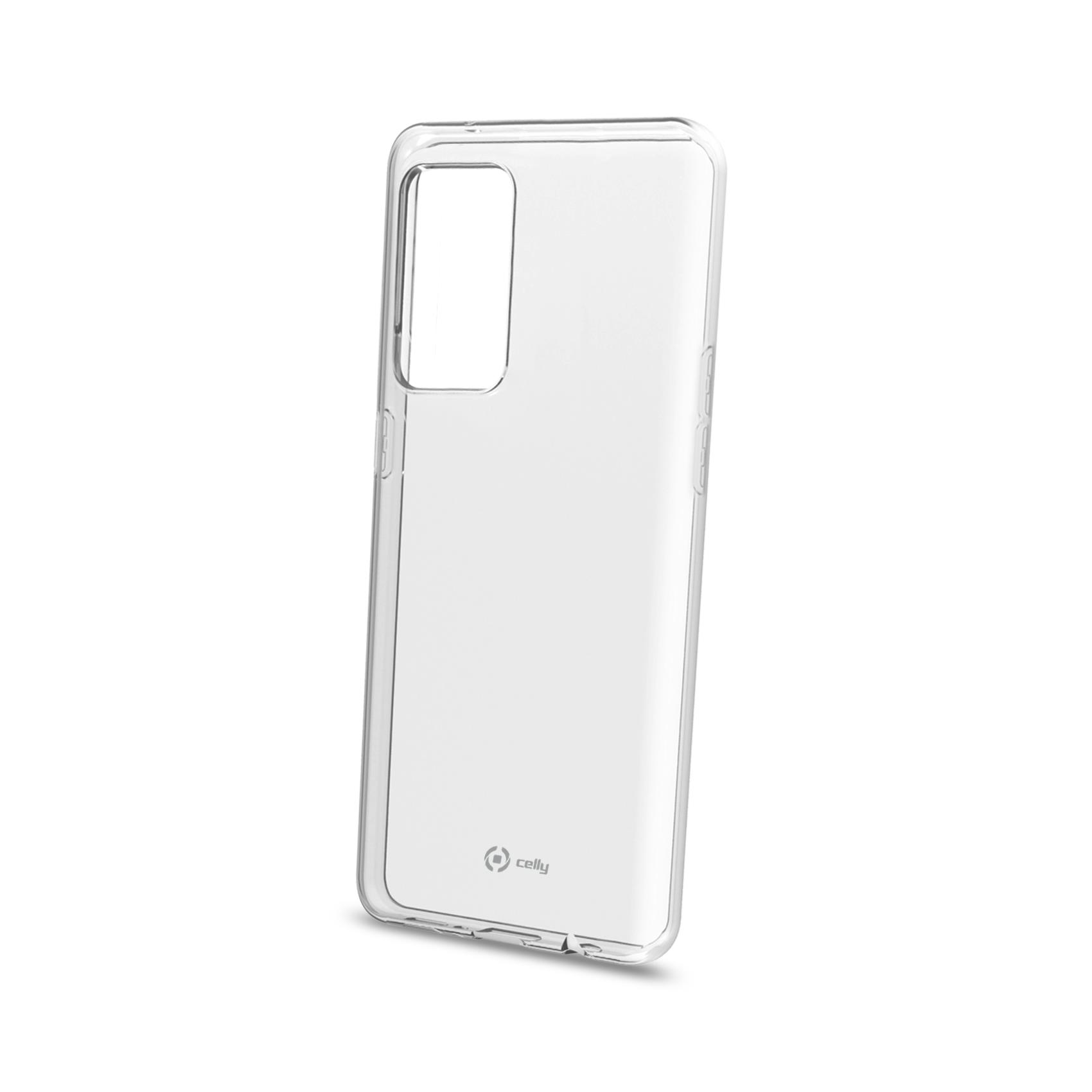 Cover Smartphone Celly GELSKIN per Oppo Reno 6 Pro 5G Trasparente - immagine 2