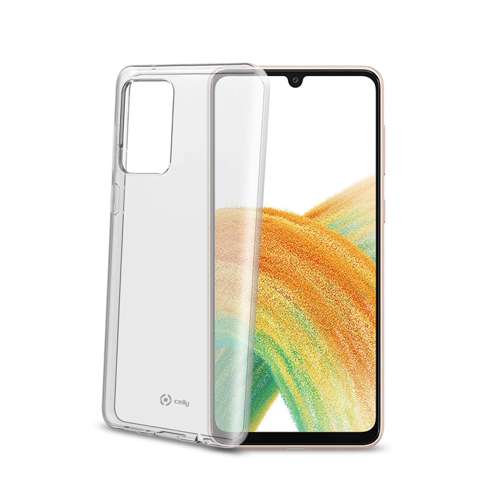 Cover Smartphone Celly GELSKIN per Samsung Galaxy A33 5G Trasparente - immagine 4