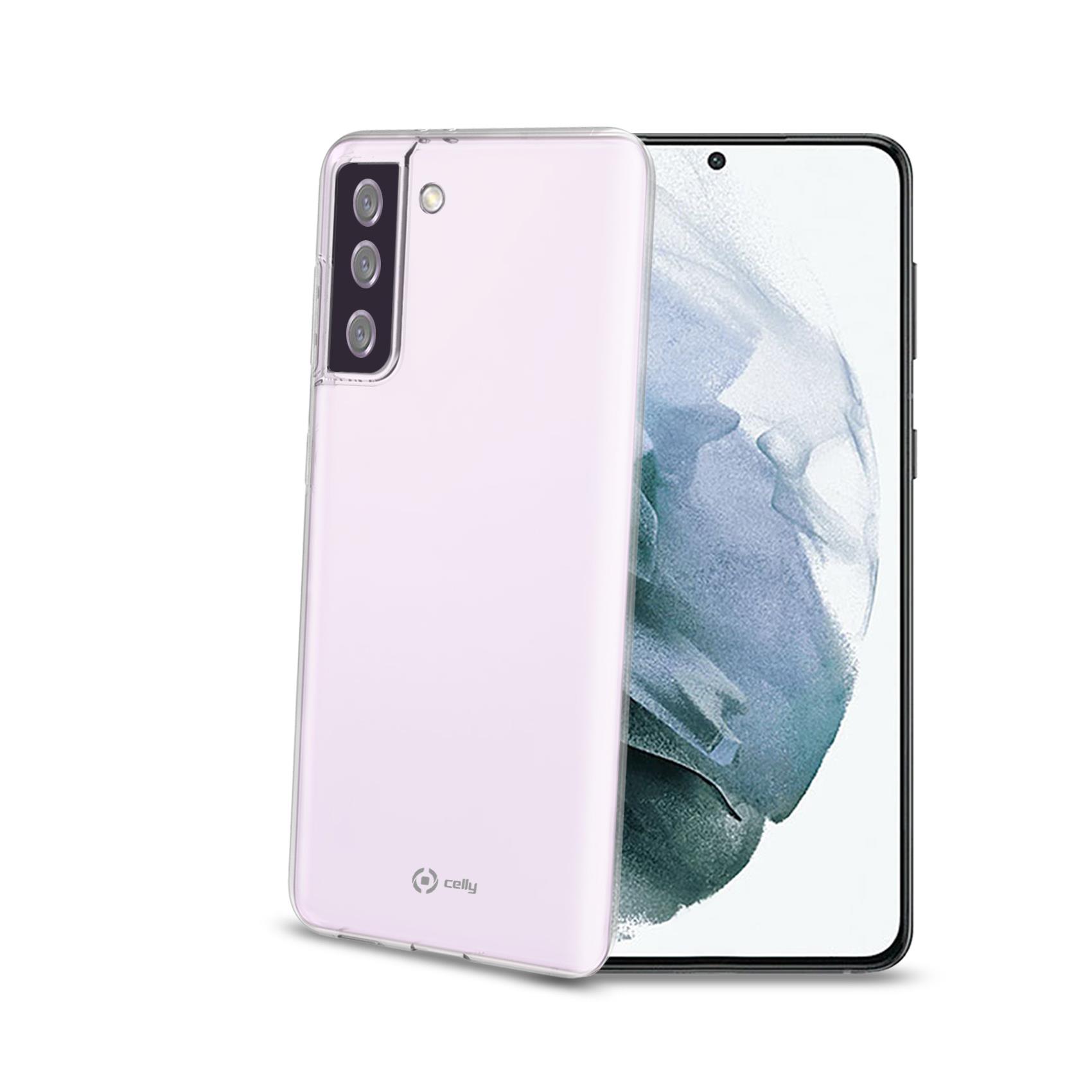 Cover Celly GELSKIN per Samsung Galaxy S21+ 5G Trasparente - immagine 6
