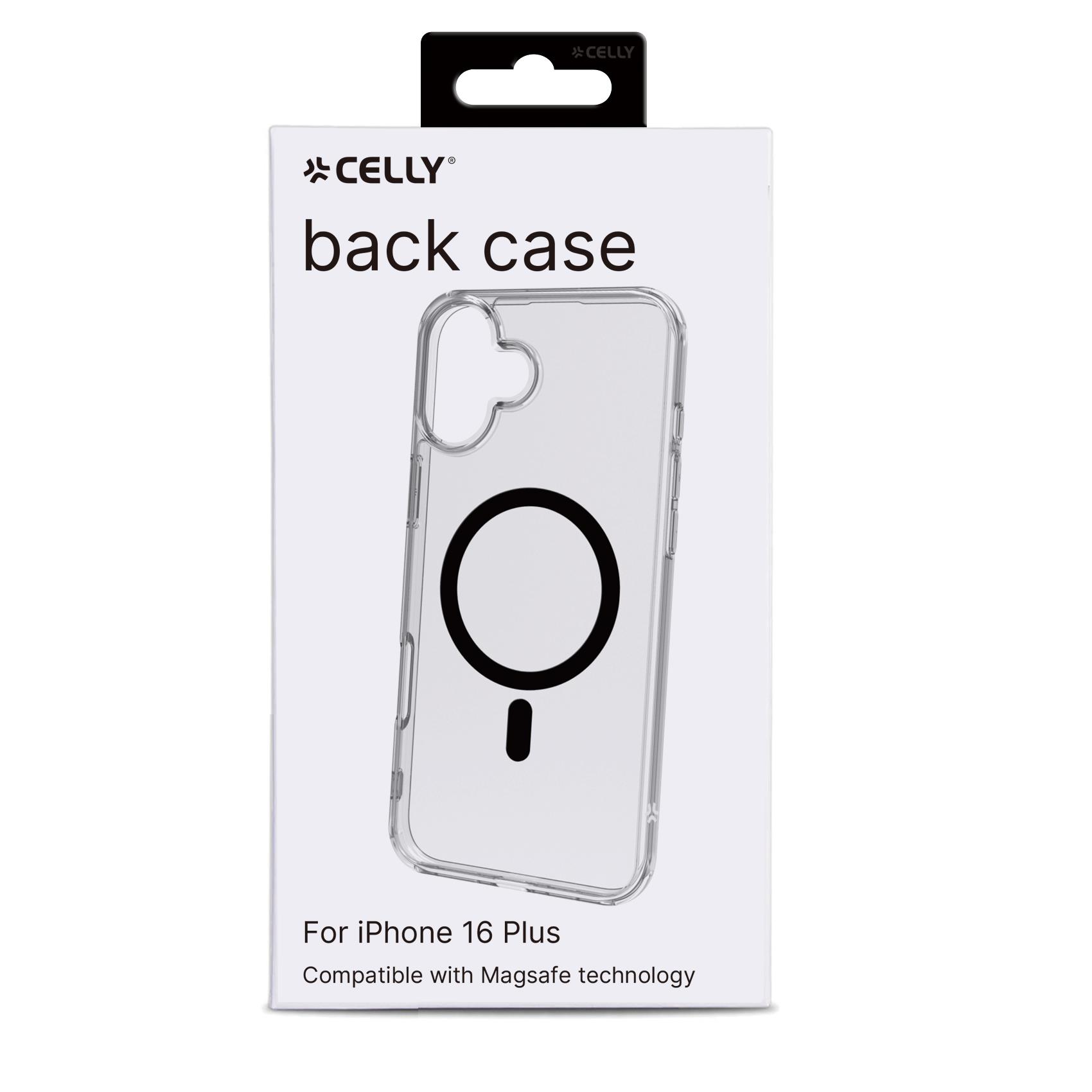 Cover iPhone 16 Plus Celly GELSKINMAG Trasparente - immagine 6