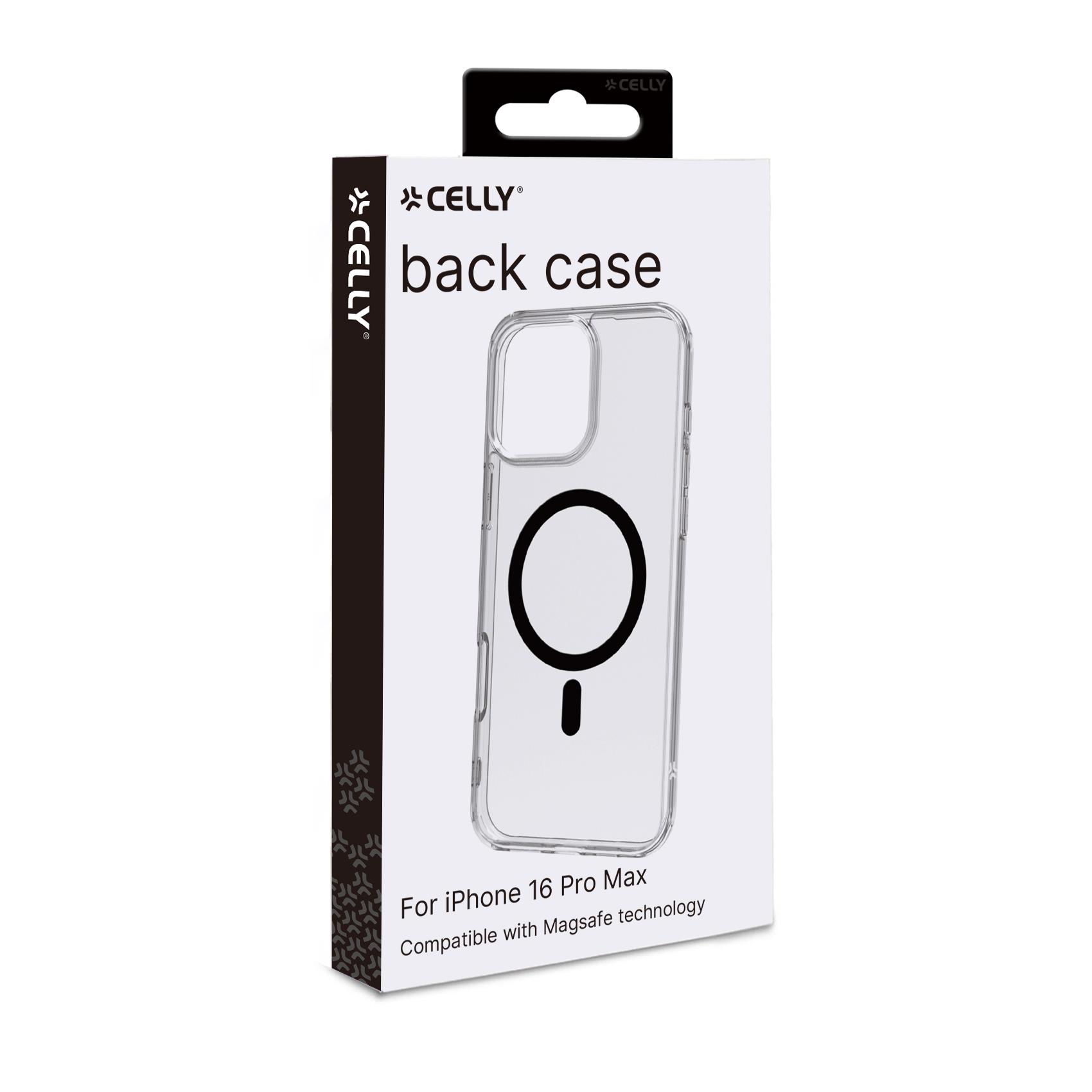 Cover iPhone 16 Pro Max Celly GELSKINMAG Trasparente - immagine 5