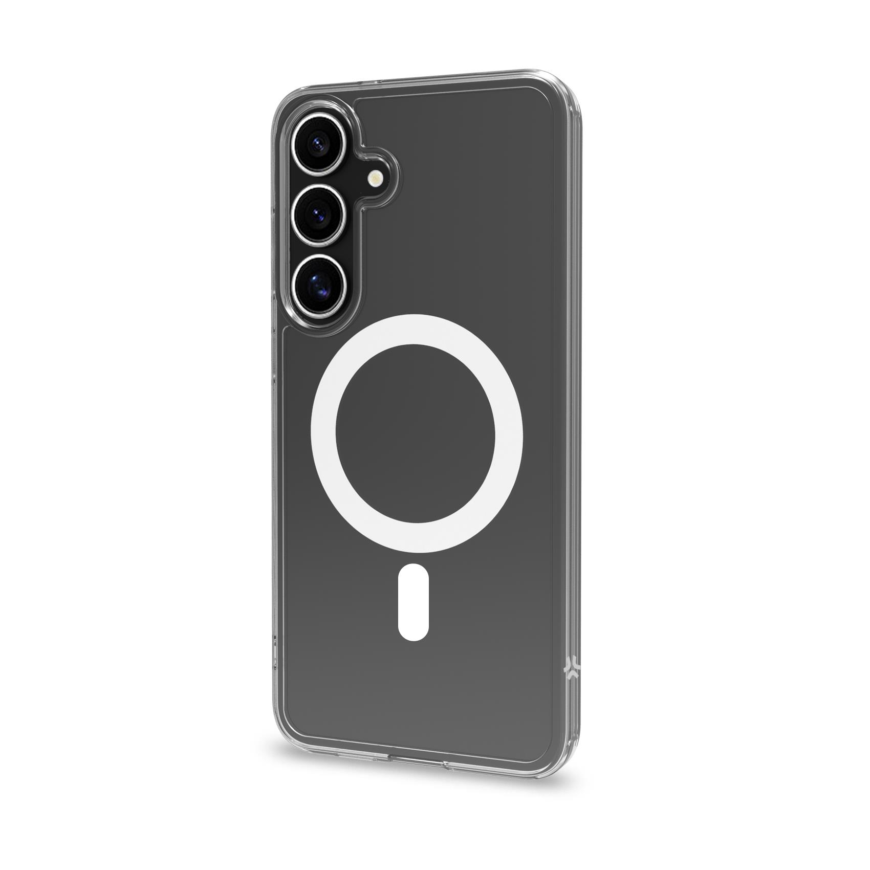 Cover Celly GELSKINMAG per Samsung Galaxy S25+ 5G Trasparente - immagine 5