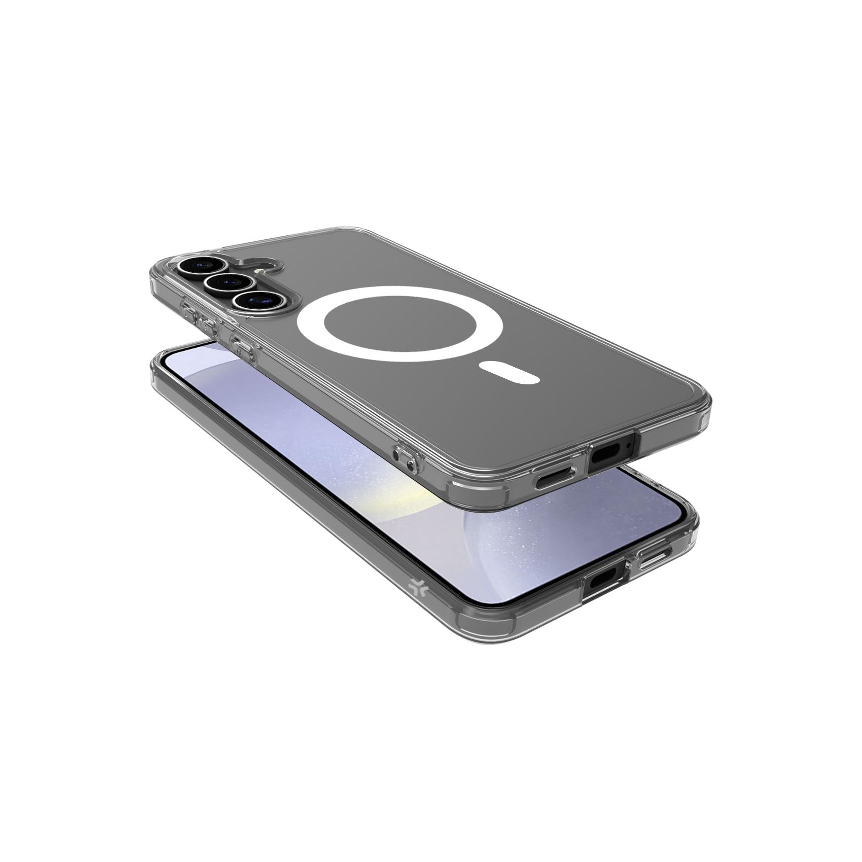 Cover Celly GELSKINMAG per Samsung Galaxy S25+ 5G Trasparente - immagine 6