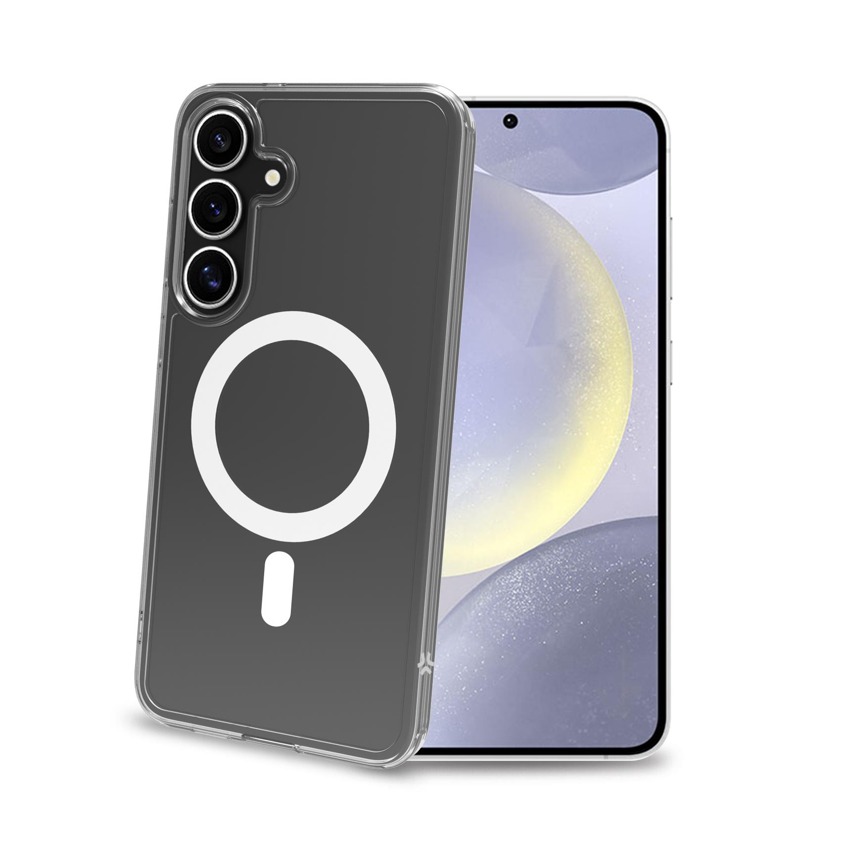 Cover Celly GELSKINMAG per Samsung Galaxy S25+ 5G Trasparente - immagine 9
