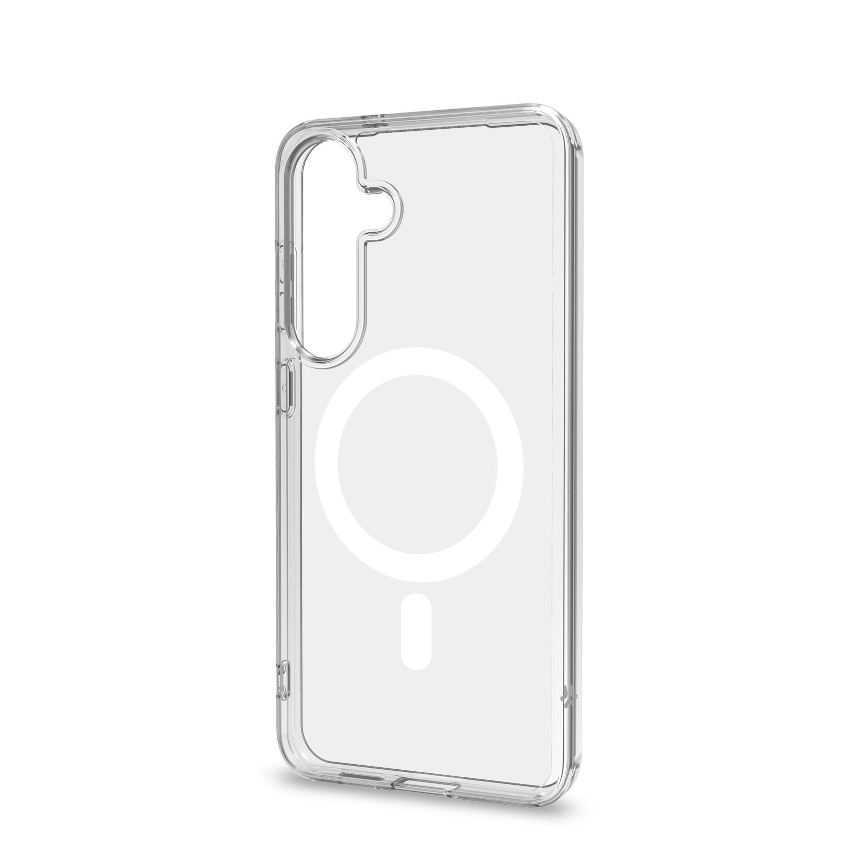 Cover Celly GELSKINMAG per Samsung Galaxy S25+ 5G Trasparente - immagine 14