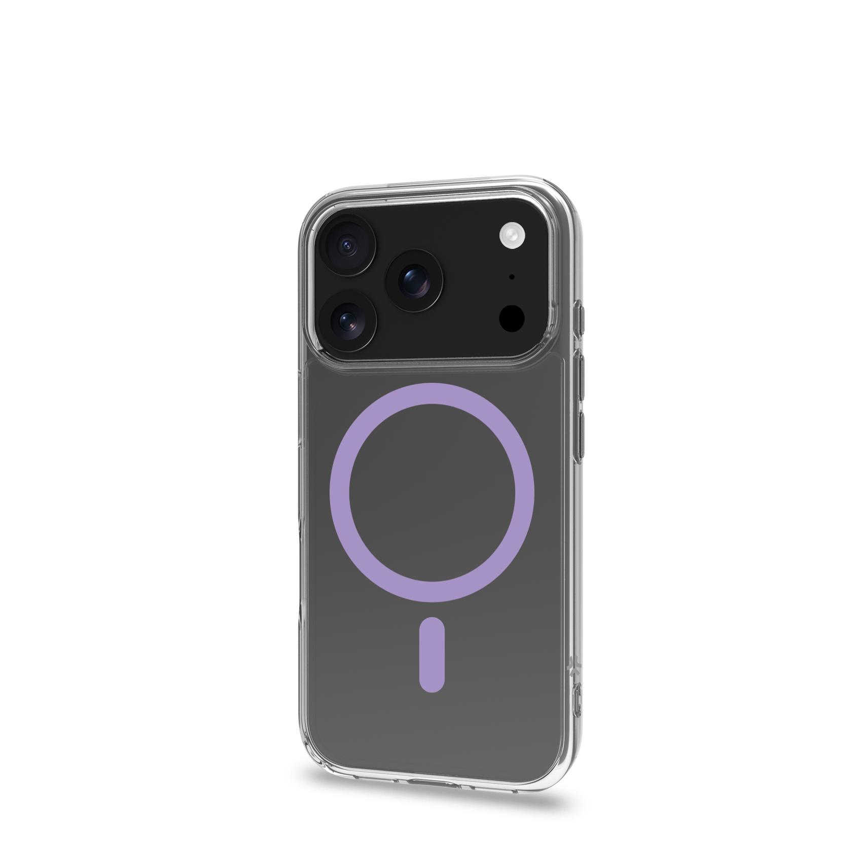 Cover iPhone 17 Pro Celly Gelskin Mag Trasparente - immagine 8