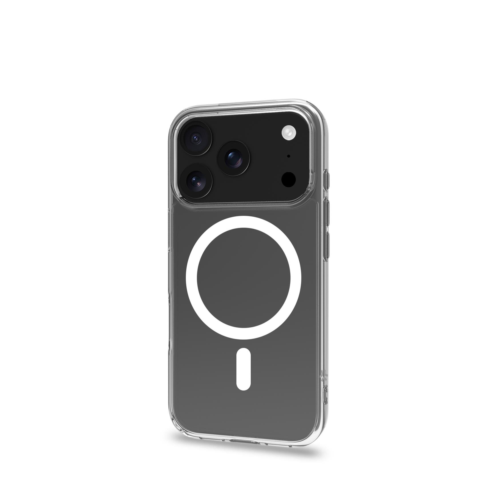 Cover iPhone 17 Pro Celly GelskinMag Trasparente - immagine 5