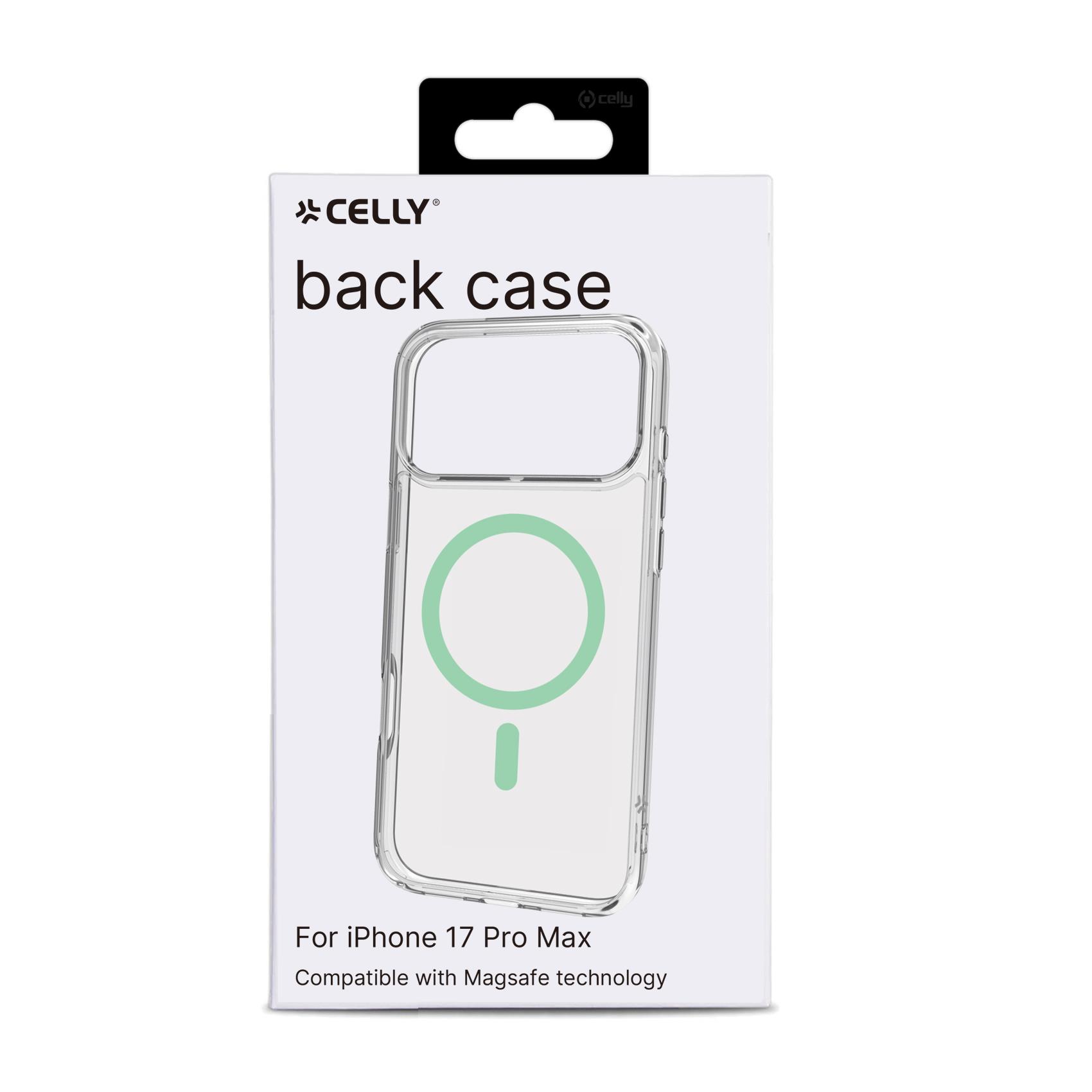 Cover iPhone 17 Pro Max Celly GELSKINMAG Trasparente - immagine 4