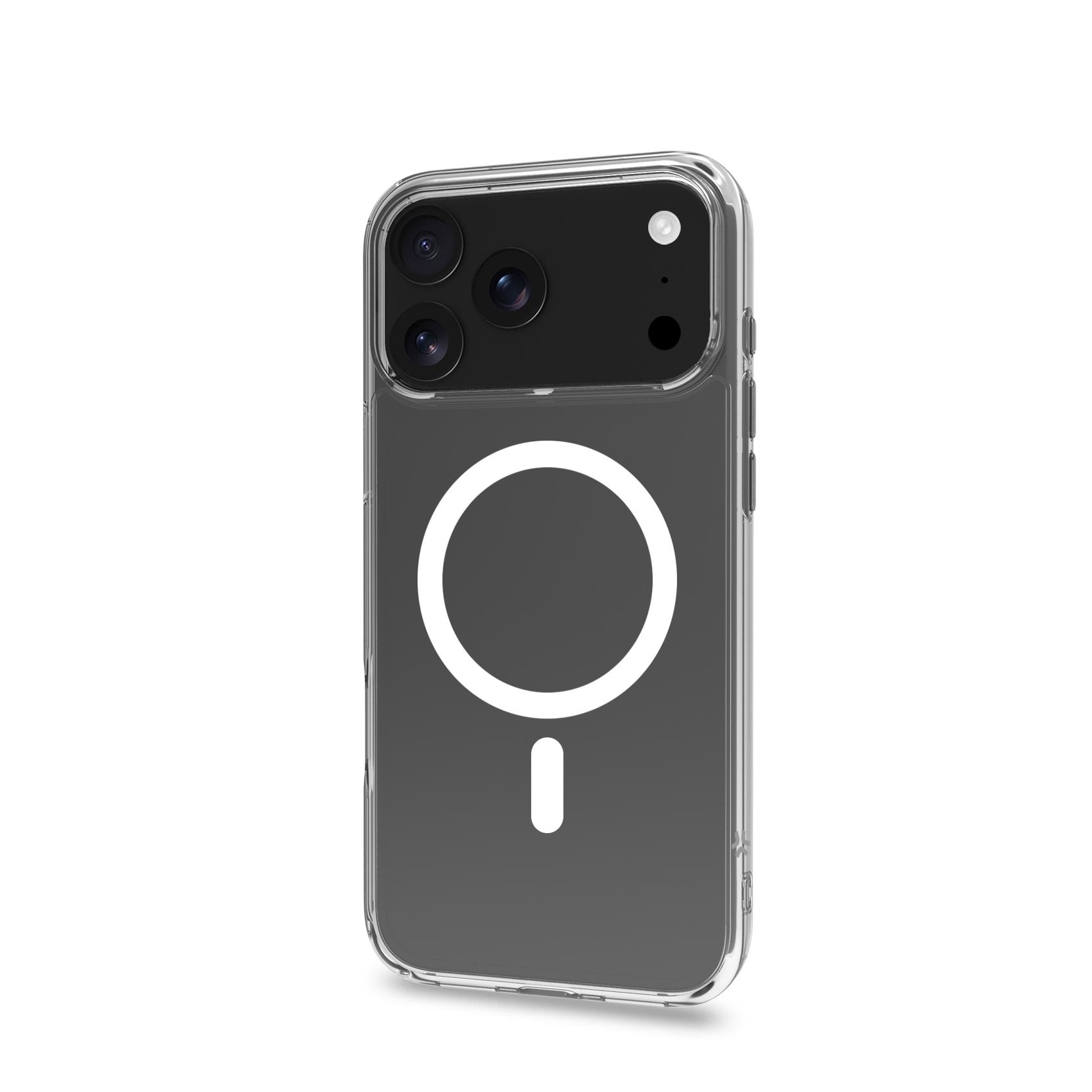 Cover iPhone 17 Pro Max Celly Gelskin Mag Trasparente - immagine 7