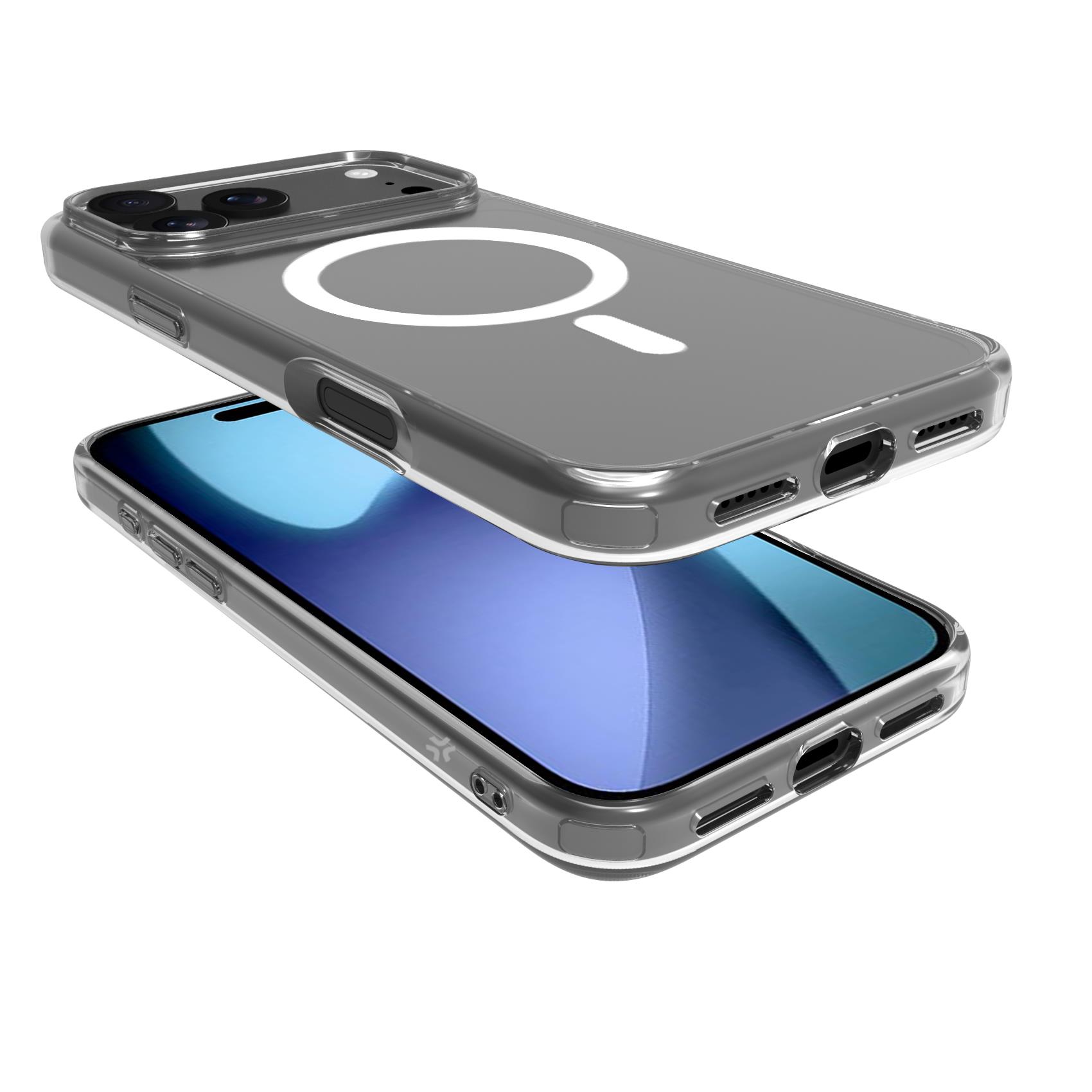 Cover iPhone 17 Pro Max Celly Gelskin Mag Trasparente - immagine 8