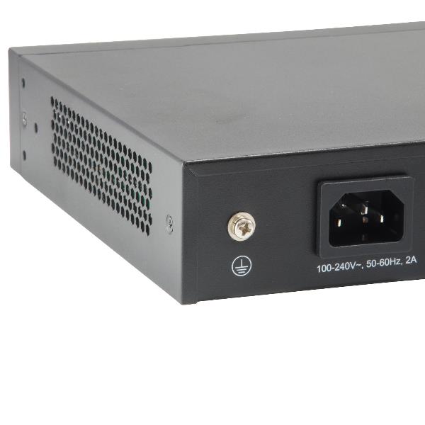 Switch Level One GEP-1051 10 Porte Gigabit WebSmart PoE 70W 2 SFP - immagine 3