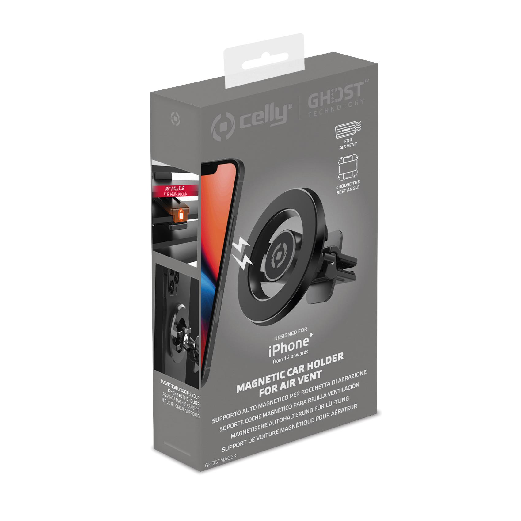 Supporto Auto Universale Celly GHOSTMAG con Tecnologia MagSafe - immagine 5