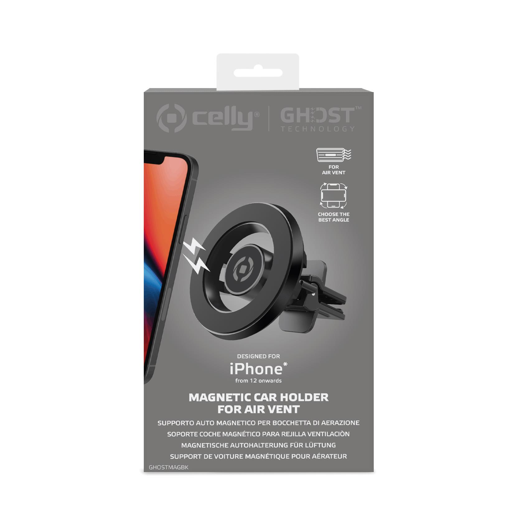 Supporto Auto Universale Celly GHOSTMAG con Tecnologia MagSafe - immagine 10