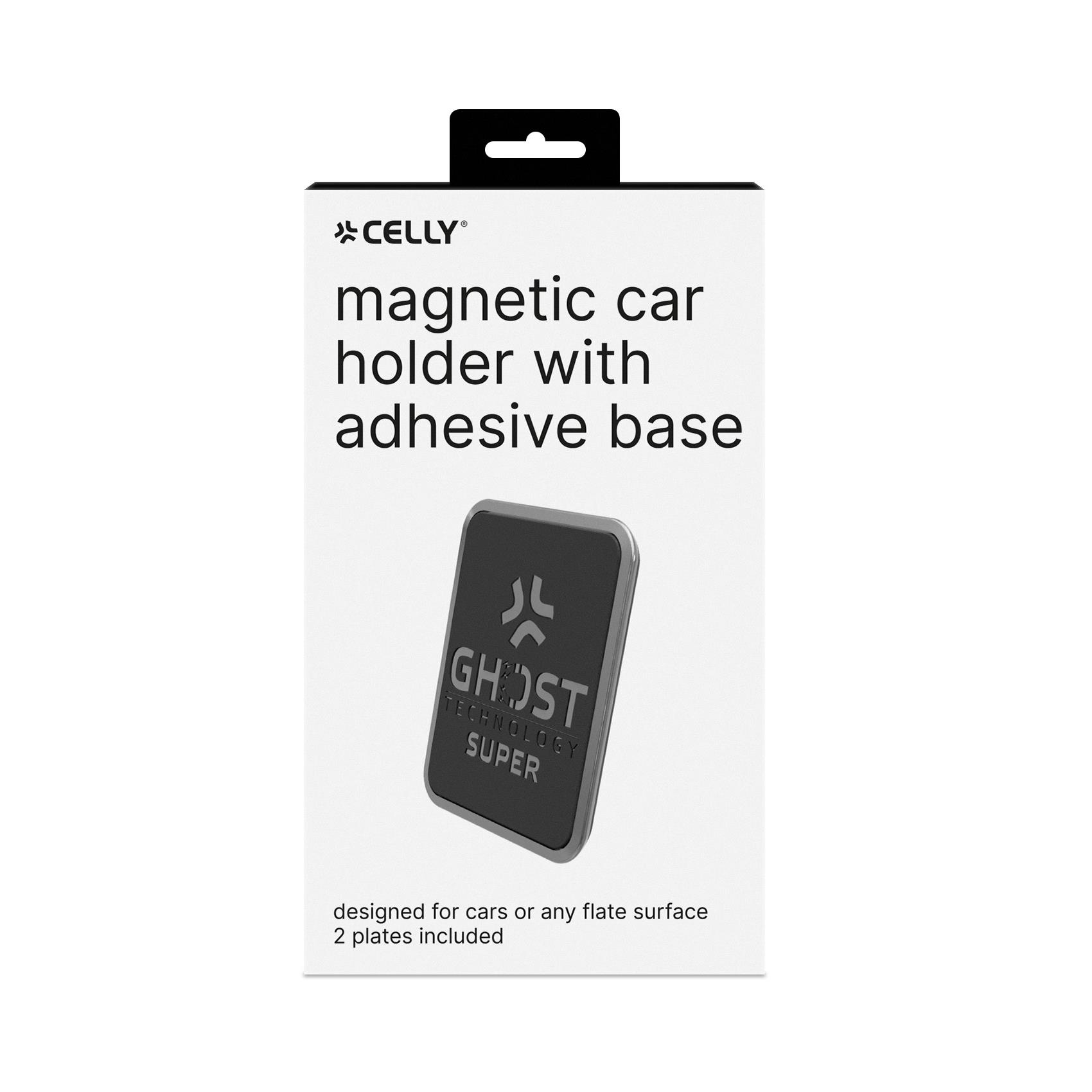 Supporto Auto Magnetico Universale Celly Ghostsuperfix Nero - immagine 3