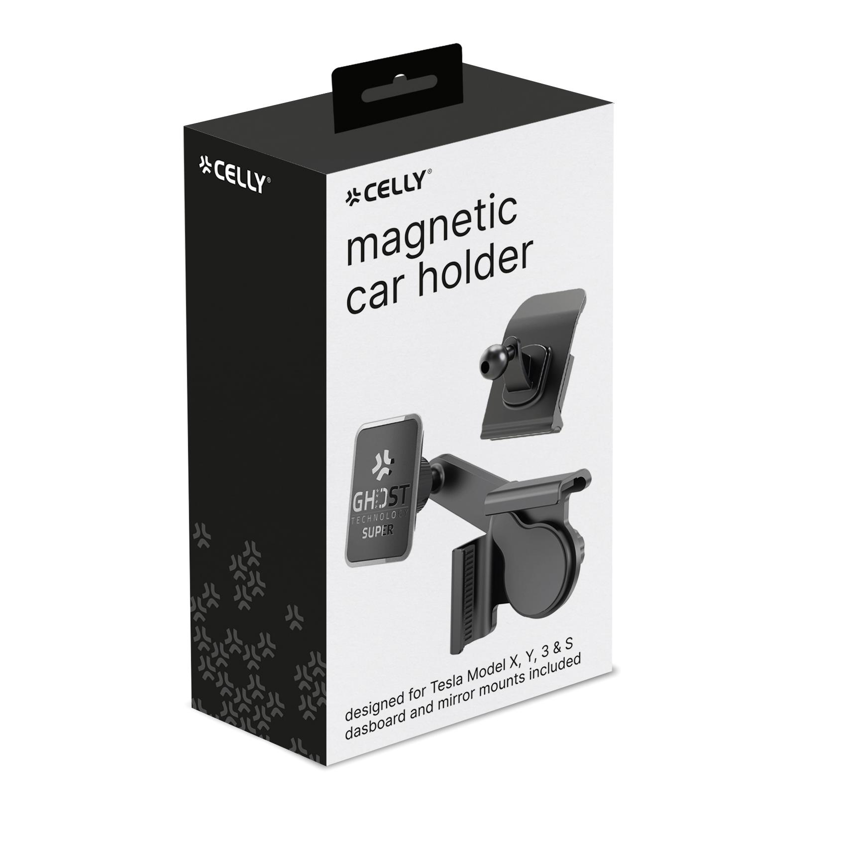 Supporto Auto Magnetico Celly GhostSuperPlus per Tesla - immagine 2