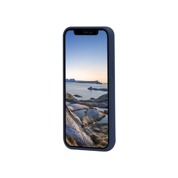 Custodia iPhone 12 mini Dbramante 1928 Greenland Blu Notte Plastica Riciclata - immagine 3