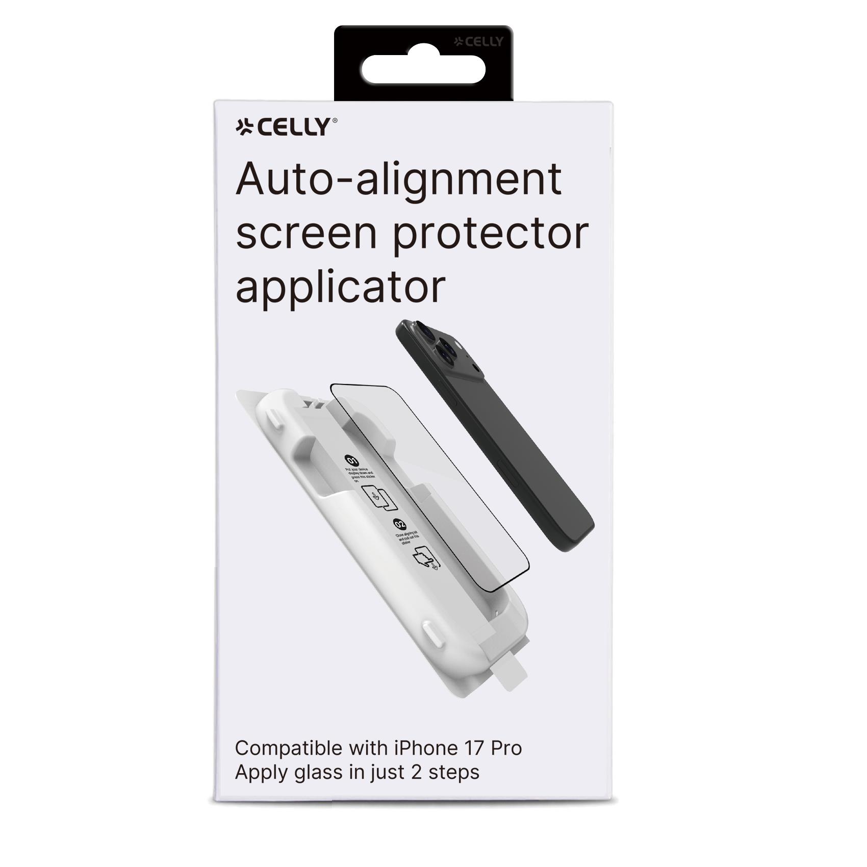 Proteggi Schermo Celly GLASSKIT Vetro Temperato Full Glass iPhone 17 Pro - immagine 6